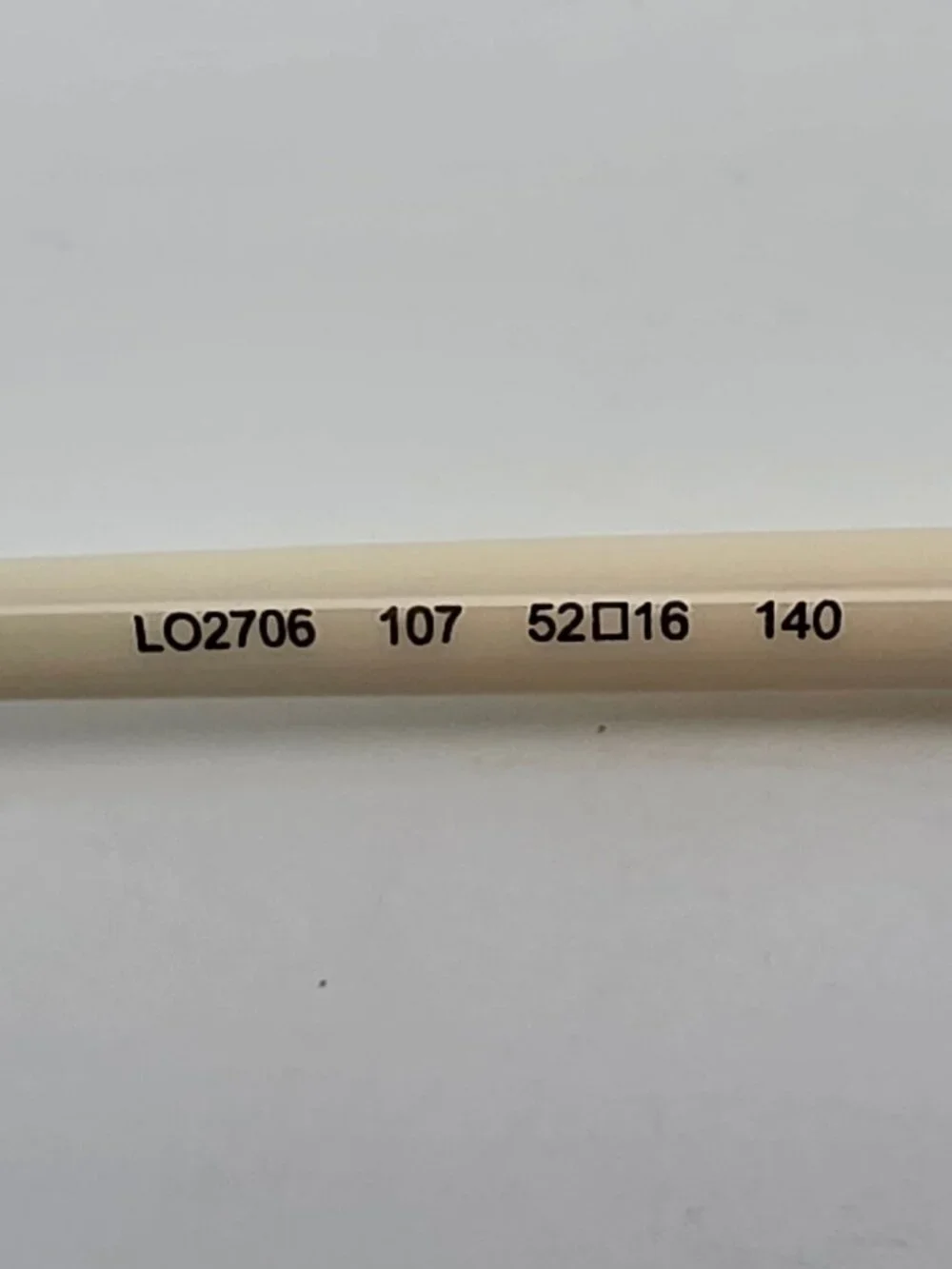 Longchamp LO2706 107 Ivory Full Rim Eyeglasses Frame w/ Flexhinge 52-16-140